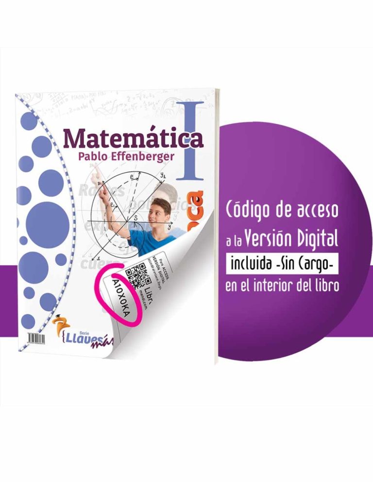 MATEMATICA 1 - EP 7º/ES 1º - P. EFFENBERGER - SERIE LLAVES MAS (+ Código de acceso a Versión Digital)