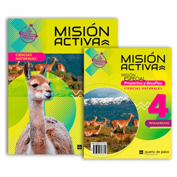Misión Activa Ciencias Naturales 4 Bonaerense + complemento Misión especial